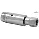 Drehgelenk ø25, Keramik/rostfrei DXL-06 G1/4"F G1/4"F