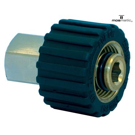 Drehkupplung, grau, rostfrei DKS-06 M21x1,5-F M16x1,5-M