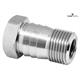 Düsenhalter mit Aufnahme ø16, rf-1.4305 M12x1-F 1/8"NPT-F G3/8"M SW19