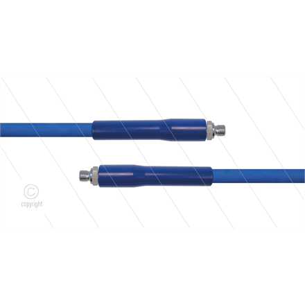 HD-Schlauch blau 1SC-06 - 10m - 2x 3/8" AGR - 2x GKS - 250 Bar