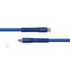 HD-Schlauch blau 2SC-06 - 20m - 3/8" DKR x 1/4" AGR - 2x GKS - 400 Bar