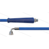 HD-Schlauch blau 2SC-08 - 40m - 3/8" AGR x 3/8" DKR 90° Winkel - 1x GKS - 400 Bar - 3/8"