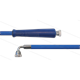 HD-Schlauch blau 2SC-10 - 30m - 3/8" DKR x 3/8" DKR 90° Winkel - 1x GKS - 400 Bar