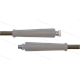 HD-Schlauch grau 2SC-10 - 15m - 3/8" DKR x 3/8" AGR - 2x GKS - 400 Bar
