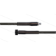 HD-Schlauch schwarz 1SC-08 - 20m - 1/2" AGR x M22x1.5 HV - 2x GKS - 250 Bar