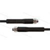 HD-Schlauch schwarz 1SC-08 - 20m - 2x M18x1,5 (12L) DKOL - 2x GKS - 250 Bar