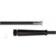 HD-Schlauch schwarz 1SC-10 - 10m - 3/8" DKR x M22x1,5 HV flach - 1x GKS - 250 Bar