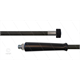 HD-Schlauch schwarz 1SC-10 - 5m - 3/8" AGR x M22x1,5 HV flach