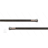 HD-Schlauch schwarz 1SN-06 - 15m - 2x 1/4" DKR - ohne GKS - 250 Bar