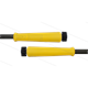 HD-Schlauch schwarz 2SC-08 - 30m - 2x M22x1,5 HV flach - 2x GKS gelb - 400 Bar