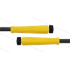 HD-Schlauch schwarz 2SC-08 - 35m - 2x M22x1,5 HV flach - 2x GKS gelb - 400 Bar