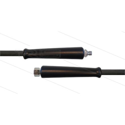 HD-Schlauch schwarz 2SC-10 - 10m - 3/8" AGR x M22x1,5 (15L) DKOL - 2x GKS - 400 Bar