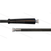 HD-Schlauch schwarz 2SC-10 - 40m - 2x 3/8" DKR - 1x GKS - 400 Bar