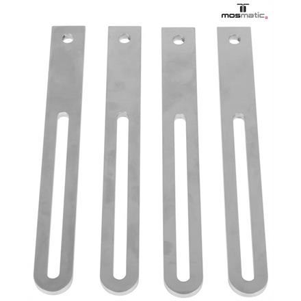 Höhenschieber lang Dachreiniger-Radaufhängung DR.520 215x25x6 poliert rf-1.4301