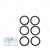Kit 129 - Satz obere Ringe Ø18mm (6x) - Serie 44