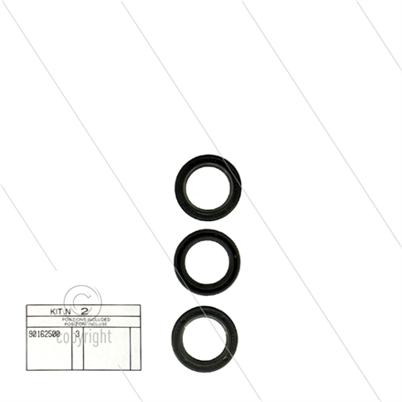 Kit 2 - Satz Öldichtungen Ø22mm (3x) - Serie 47 + 66