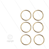Kit 41 - Satz obere Ringe Ø36mm (6x) - Serie 69 + 75