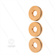 Kit 57 - Satz Messingringe + O-Ringe Ø20mm (3x) - Serie 69