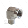 Knie - RVS - 1/2" bi x 1/2" bu - 315 Bar