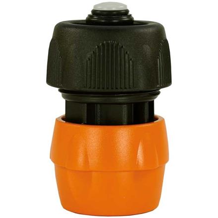 Kupplung 1/2" Schlauch PVC mit Wasserstop