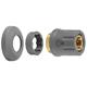 Kupplung ST-247 TR22 IG Messing/grau mit