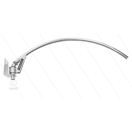 Luftsystemkreisel LU-WB - 1750 mm gebogen - Anschluss 50 mm