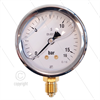 Manometer 0-16 Bar - 1/4" AG - Eingang unten - Ø63mm