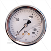 Manometer 0-160 Bar - 1/4" AG - Eingang hinten - Ø63mm