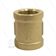 Muffe - Messing - 2 x 1/4" IG