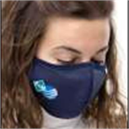 Mund-Nasen-Maske blau
