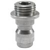 Nippel ST-245 1/4AG 27,5mm Edelstahl