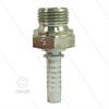 Pressnippel - Stahl - DN10 (3/8") - 1/2" AGR - SW27
