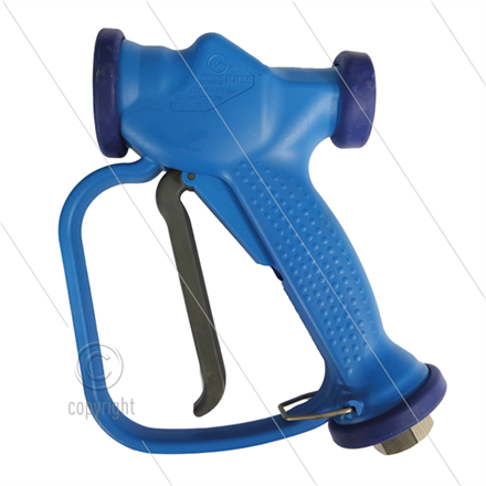 RB35 - mit Drehgelenk- EPDM Dichtung- 12 Bar - 50 l/min - max 80°C - 1/2" IG -Grauer Hebel
