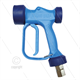 RB65 - blau - Messing - mit Drehgelenk - 24 Bar - 60 l/min - max 90°C - 1/2" IG