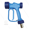 RB65 - blau - Messing - mit Drehgelenk - 24 Bar - 60 l/min - max 90°C - 1/2" IG