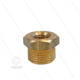 Reduziernippel - Messing - 3/8" AG x 1/8" IG