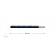 RP10 Lanze - L=600mm - gerade - Edelstahl - Isolierung L=395mm - 400 Bar - max 80°C