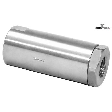 Rückschlagventil ca.1 bar, rostfrei RSV G1/4"F G3/8"F