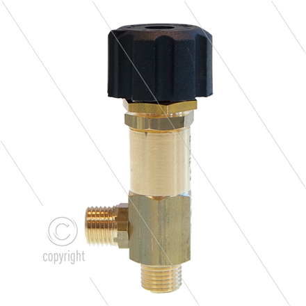 RV1 Dampfhahn 2x1/4"AG 90Gr. - 20L/m - D=2,0mm