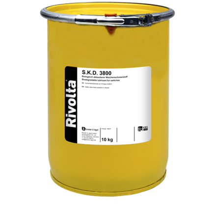 S.K.D. 3800 Biologisch abbaubarer Weichenschmierstoff 10 kg Hobbock