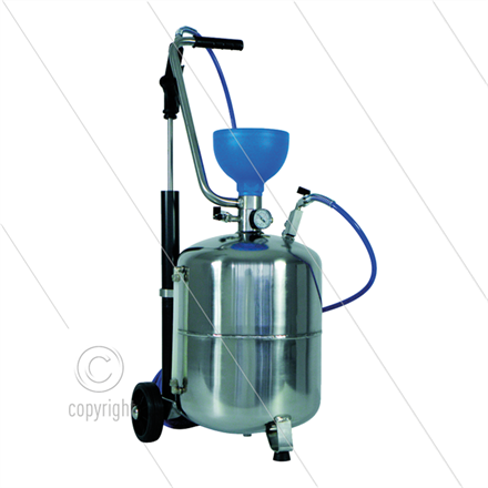 Schaumgerät mit Druckbehälter Edelstahl - 24 Liter