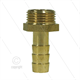 Schlauchtülle - Messing - Ø10mm - 3/8" AG