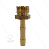 Schlauchtülle - Messing - Ø6mm - 3/8" AG - konisch dichtend