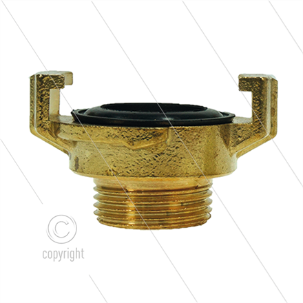 Schnellkupplung - Messing - Geka - 3/4" AG
