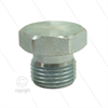 Stopfen sechskant - Stahl - 1/4" AG - BSP