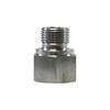 Strahlrohrdapter 3/8"AG : M18x1,5 IG Edelstahl