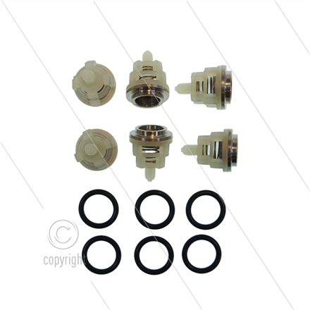 Udor Kit 1 - Ventilsatz (6x) - Serie PN + PW