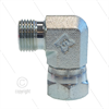 Winkel Stahl - 1/2" Überwurfmutter x 1/2" AG - BSP
