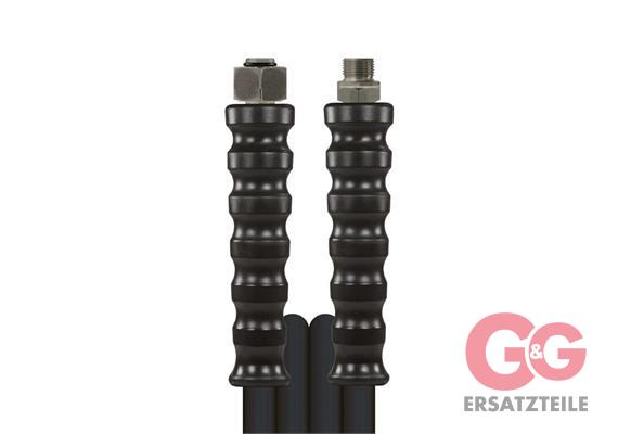 2SC DN12 300 bar 10 M. DKOL 22x1,5 : AGR 3/8" gewickelte Decke.
