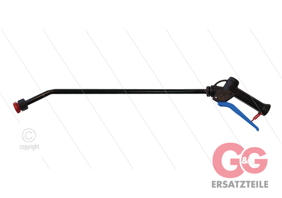 CP12 Chemie-Pistole - 1/2" IG - PVC Lanze 600mm - 15 Bar - 30 l/min - Düse 110.30